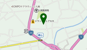 入間市黒須地区センターの地図画像