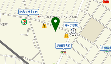 朝霞市北朝霞公民館の地図画像