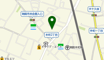 朝霞市本町保育園の地図画像