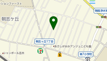 朝霞市朝志ヶ丘市民センターの地図画像