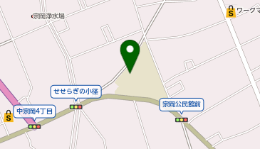 宗岡小学校の地図画像