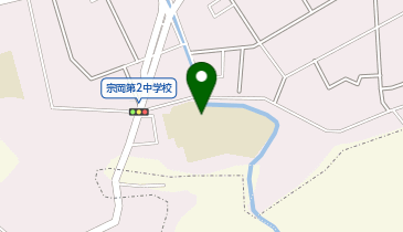 宗岡第二中学校の地図画像