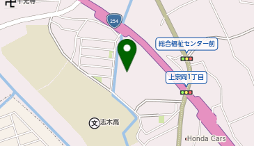 福祉センターの地図画像