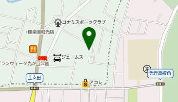 向山地域センターの地図画像