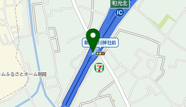 新倉北地域センターの地図画像