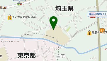 第五小学校の地図画像