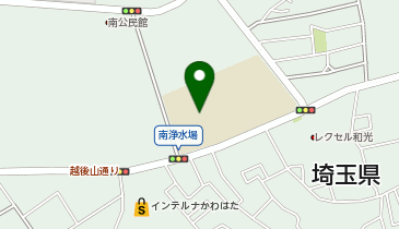 第三中学校の地図画像