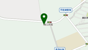 南公民館の地図画像