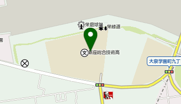 新座総合技術高校の地図画像