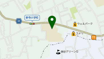 野寺小学校の地図画像
