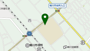 桶川小学校の地図画像