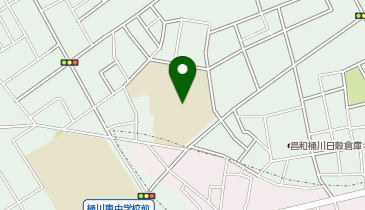 桶川東小学校の地図画像