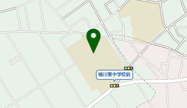 桶川東中学校の地図画像
