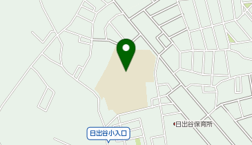 日出谷小学校の地図画像