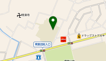 青毛小学校の地図画像