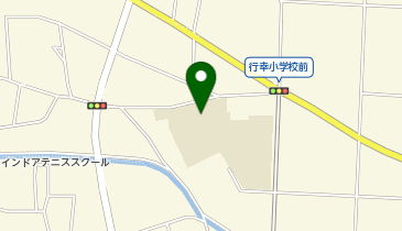 幸手市行幸小学校の地図画像