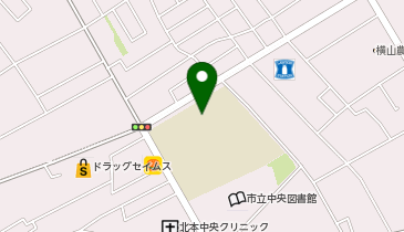 北本中学校の地図画像