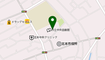 文化センターの地図画像