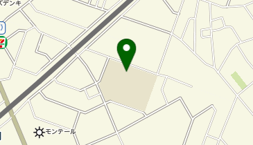 大瀬小学校の地図画像