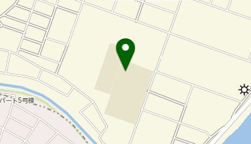 潮止中学校の地図画像