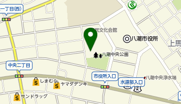 八潮中央公園の地図画像