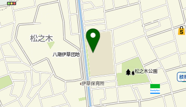 松之木小学校の地図画像