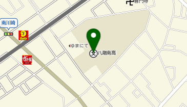県立八潮フロンティア高校の地図画像