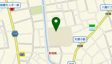 大原小学校の地図画像