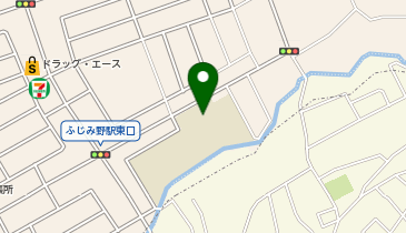 ふじみ野小学校の地図画像