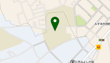 西中学校の地図画像