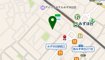 みずほ台コミュニティセンターの地図画像