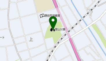 堂山公園の地図画像