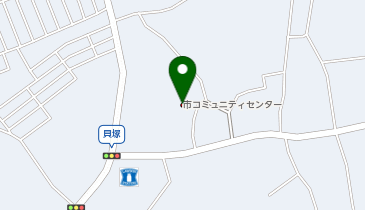 コミュニティセンターの地図画像