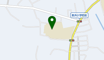 黒浜小学校の地図画像
