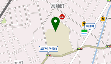 坂戸小学校の地図画像