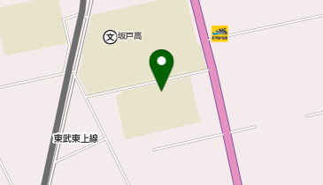 片柳小学校の地図画像