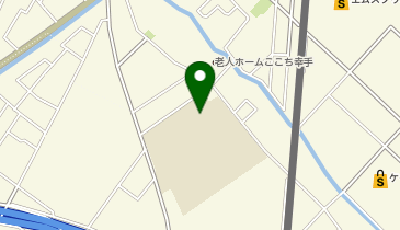 上高野小学校の地図画像