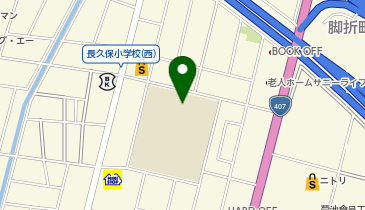 鶴ヶ島市立長久保小学校の地図画像