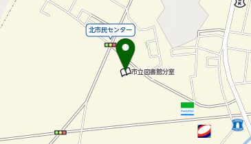 鶴ヶ島市北市民センターの地図画像