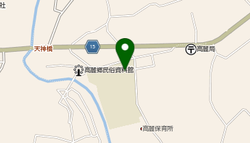 旧高麗小学校の地図画像