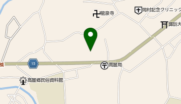 高麗公民館の地図画像