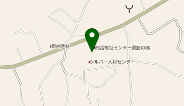 総合福祉センター(高麗の郷)の地図画像