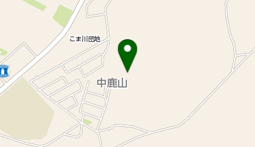 旧高根中学校の地図画像