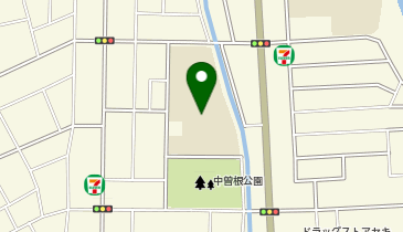 中曽根小学校の地図画像