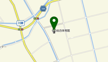 総合体育館の地図画像