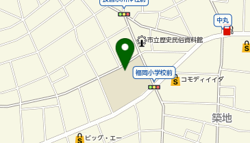 福岡小学校の地図画像