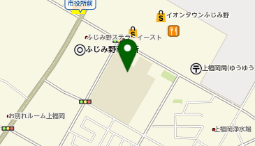 上野台小学校の地図画像