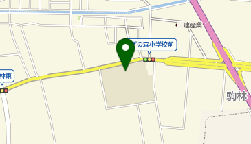 さぎの森小学校の地図画像
