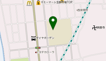 西小学校の地図画像