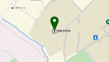 私立国際学院高等学校の地図画像